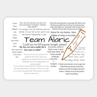 Team Alaric Sticker